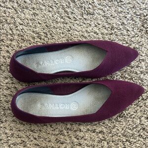 Rothy's Women's Deep Red Flats